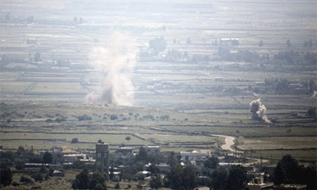 ataque aéreo israelí en Quneitra La entidad sionista apoya a los terroristas en Siria con bombardeos